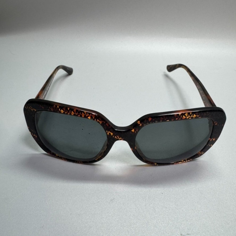 Michael Kors Oversized‎ MK Logo Print Brown Sunglasses MK 2140F Manhasset 37778G